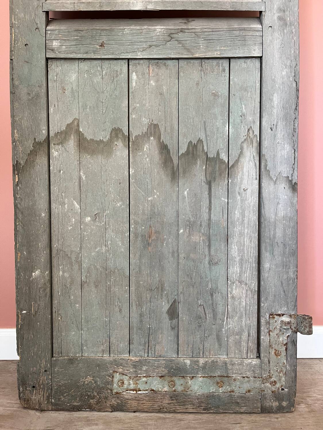 Old shutter blinds