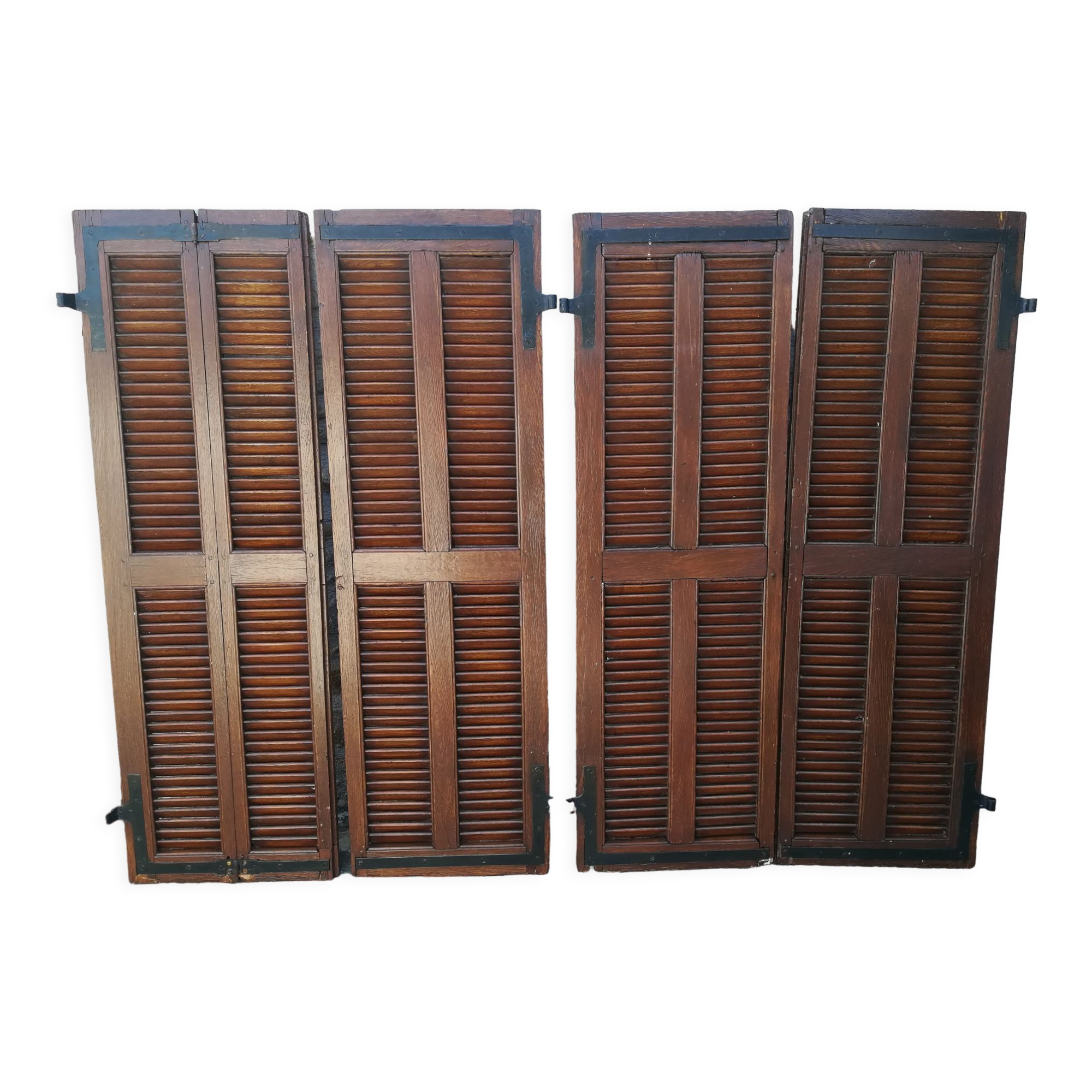 Oak shutters