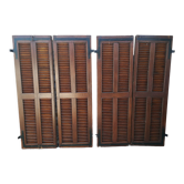 Oak shutters