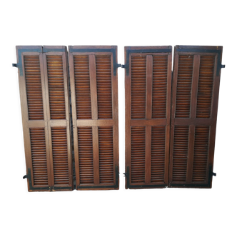 Oak shutters