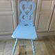 Chaise ancienne suédoise patine gustavienne