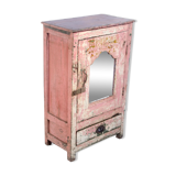 Old Burmese teak bedside