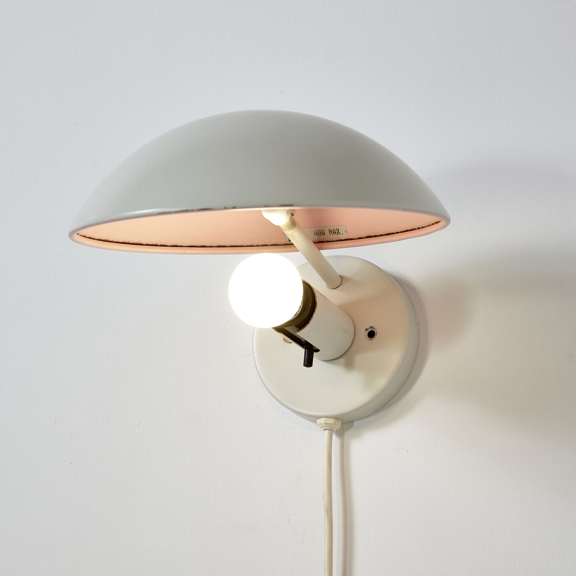 Ph hat wall fixture by poul henningsen for louis poulsen