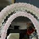 Oval Venice mirror from the 50s in Murano glass