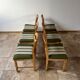 Mid-century oak danish dining chairs
