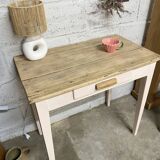Small renovated farmhouse table or desk.