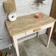 Petite table de ferme rénovée ou bureau