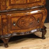 Inlaid Lombard wardrobe in Louis XV style