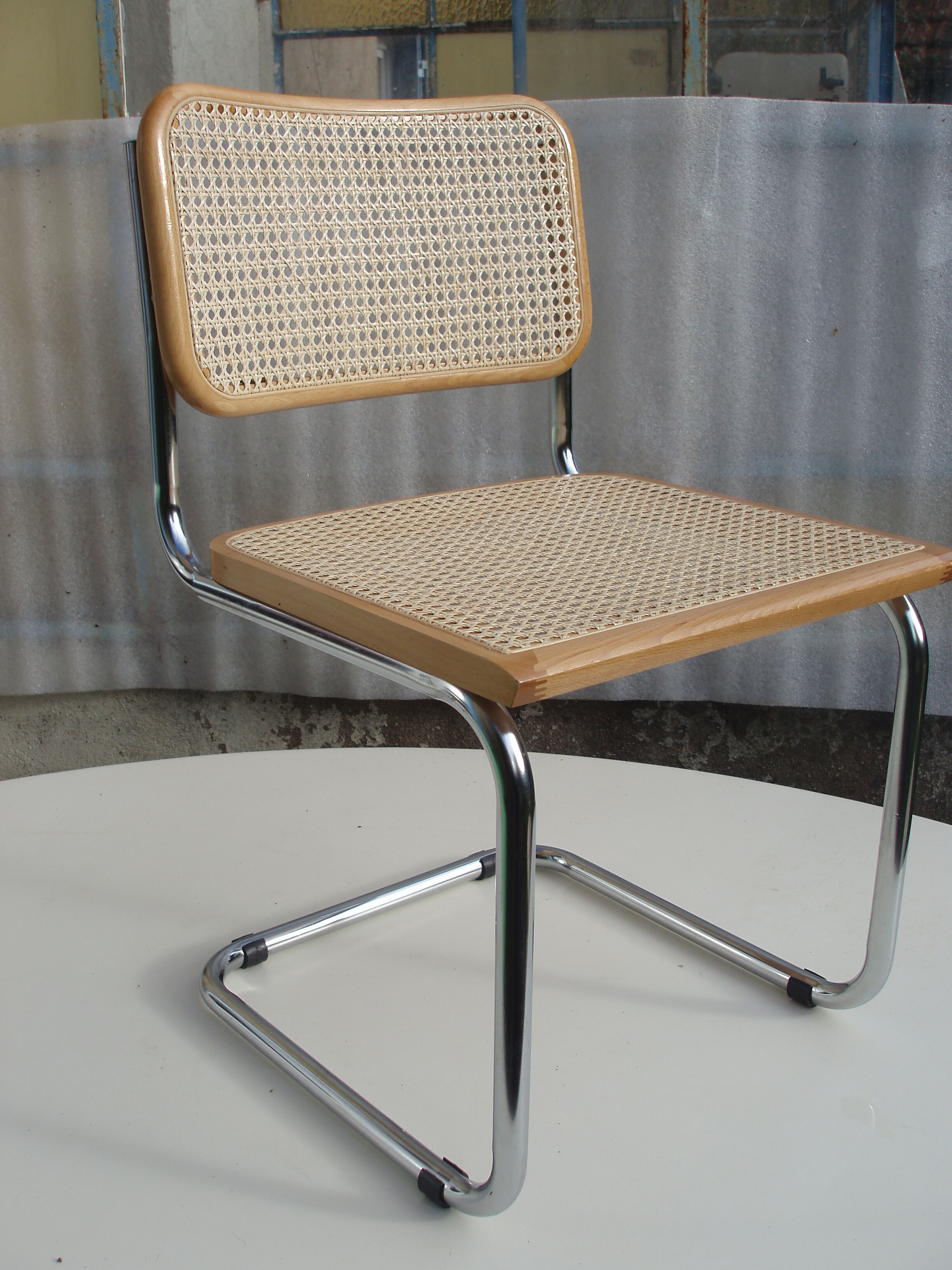 Pair of chairs B32 by Marcel Breuer
