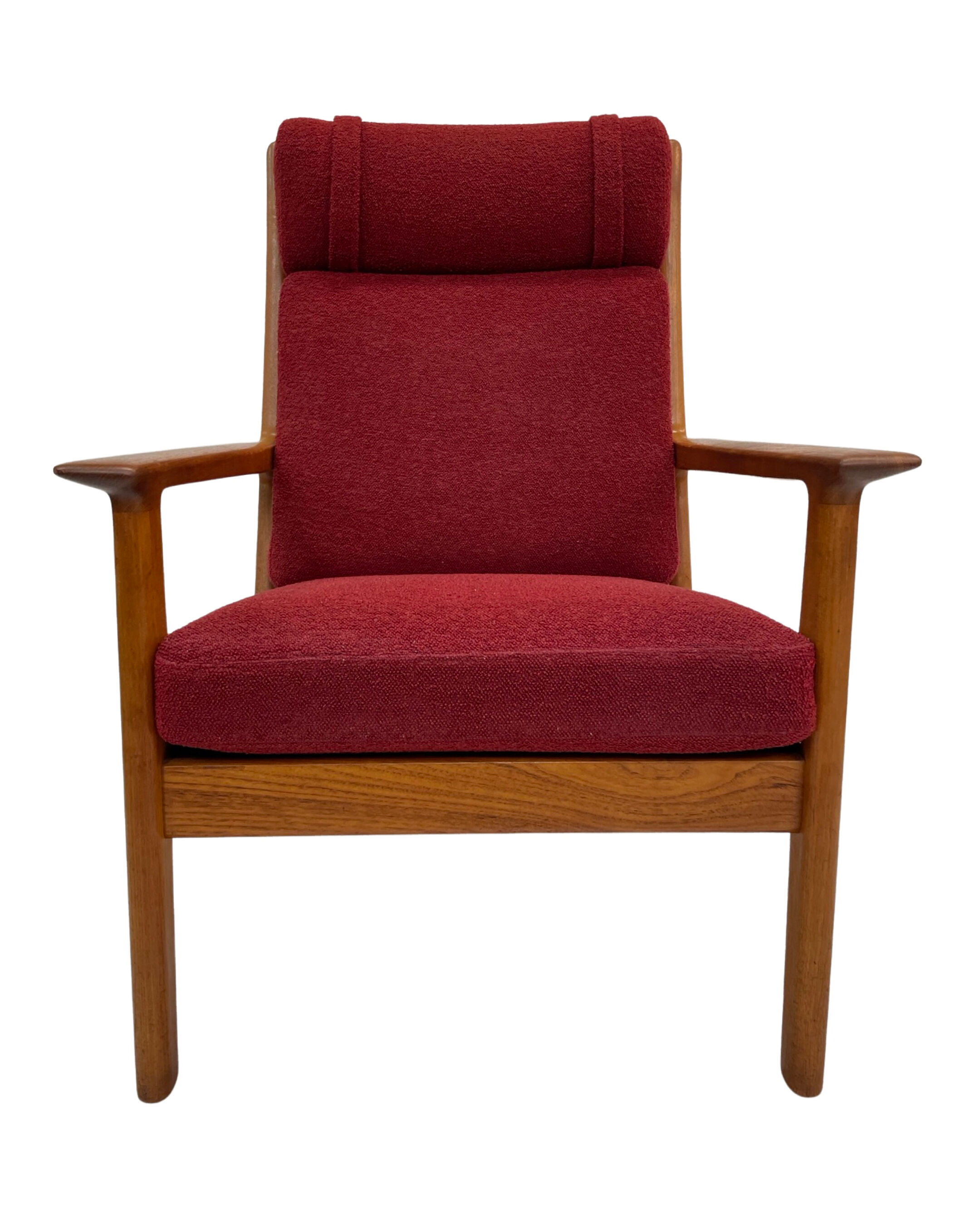 GE 265A oak chair by Hans J. Wegner for Getama