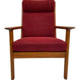 GE 265A oak chair by Hans J. Wegner for Getama