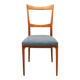 1950s chair in cherrywood, fresh fabric