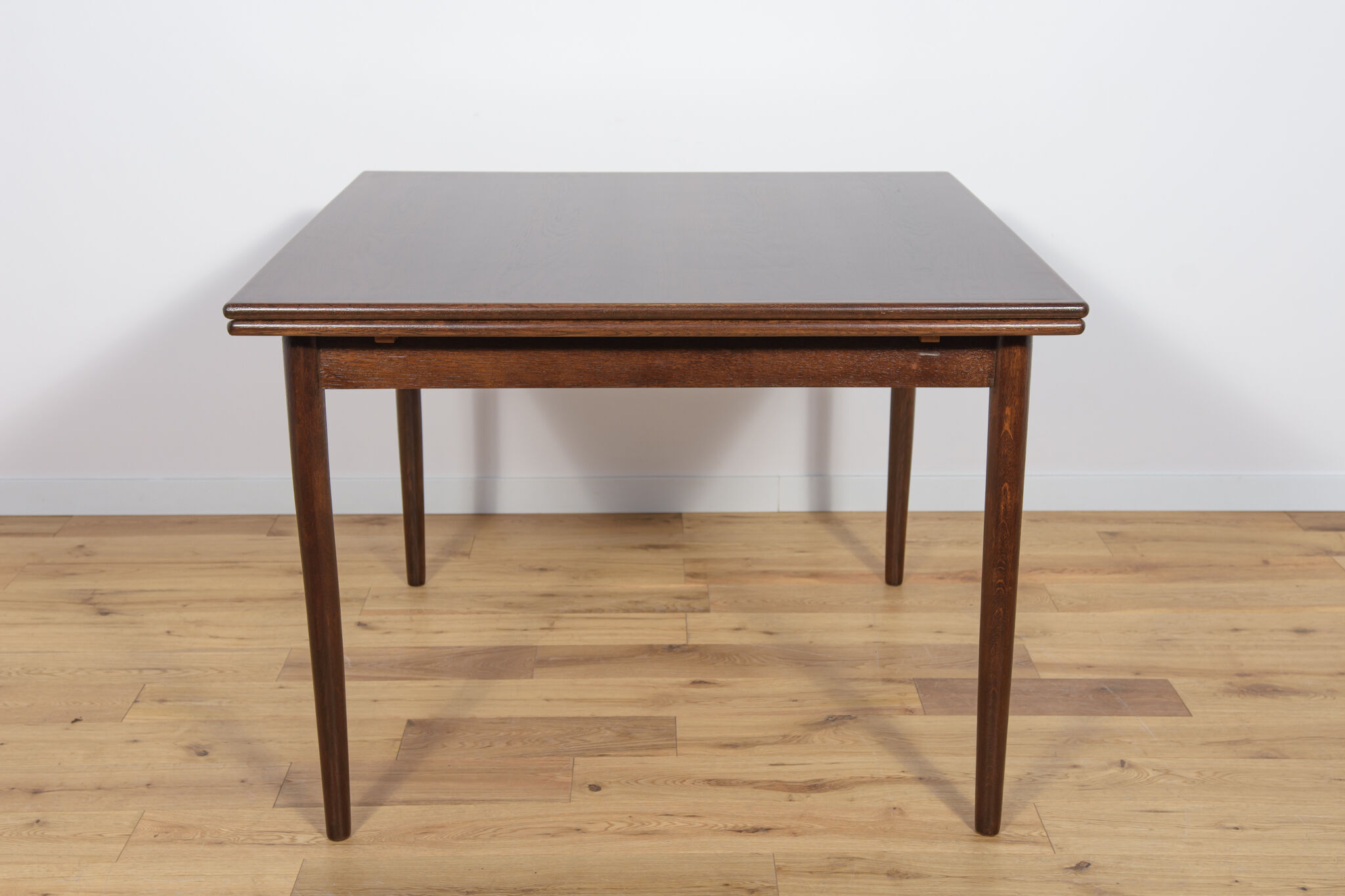 Danish Oak Extendable Dining Table, 1960s