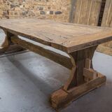 Slavonian oak dining table
