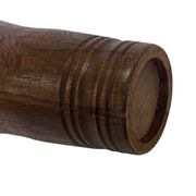 Vintage umbrella stand - holder oak basket storage design 60's minimalist