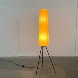 Mid-century minimalist tripod floor lamp by Hesse Leuchten, 1960s.