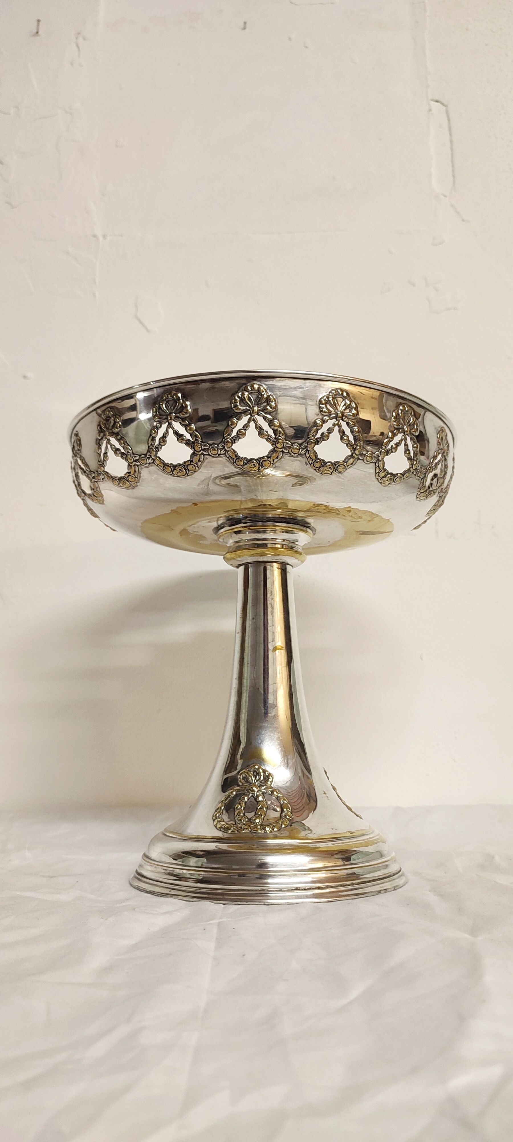 Brass fruit bowl, Austria, 1940