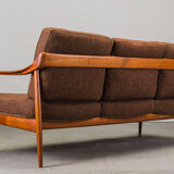 Ensemble de salon en teck danois de Walter Knoll, années 1960
