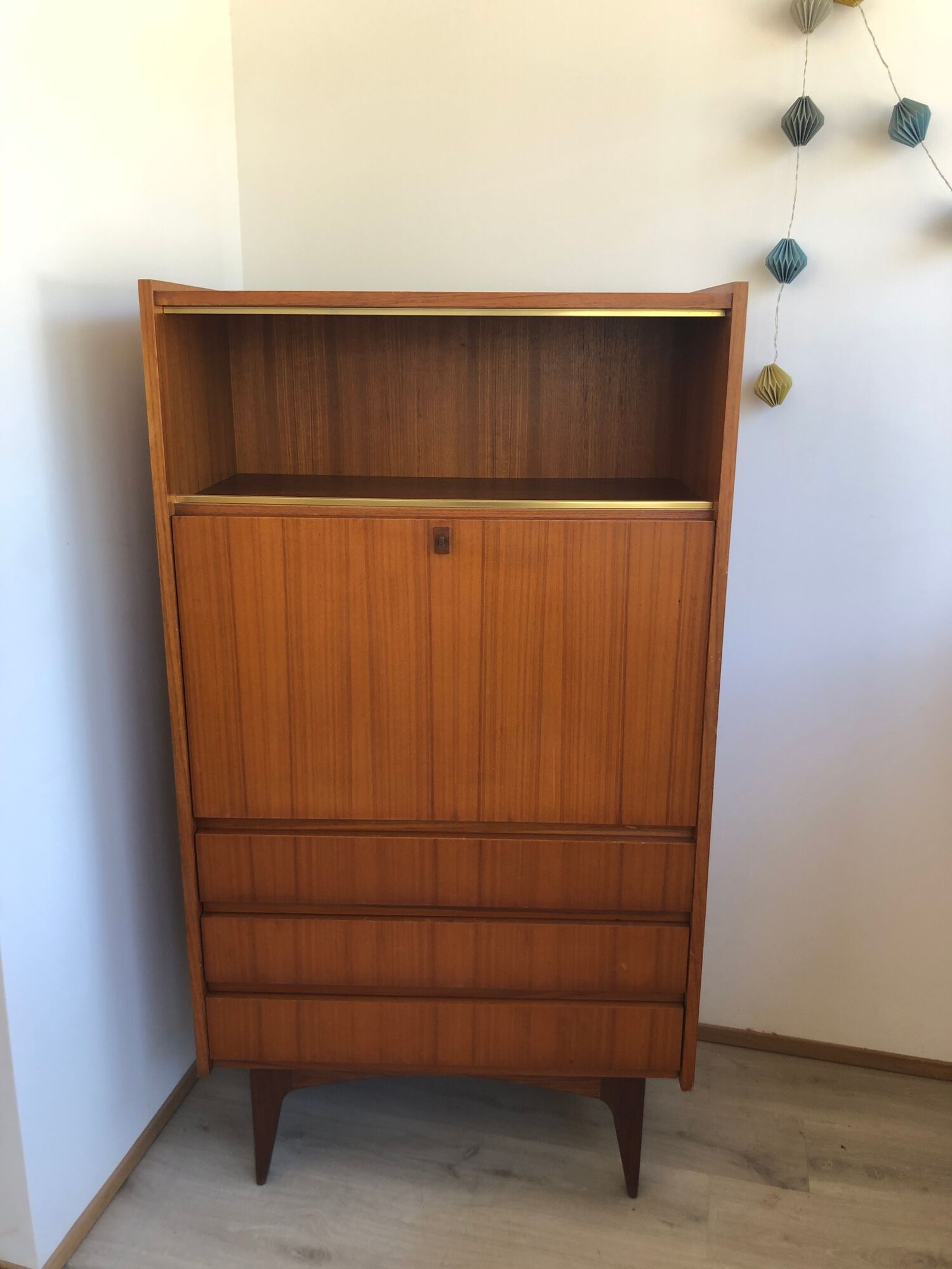 60s pine color secretary