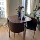 Vintage fusion dining set by sandra kragnert for ikea - table 4 people + chairs