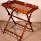 Servant Butler Tray in solid mahogany from the early 19th century.