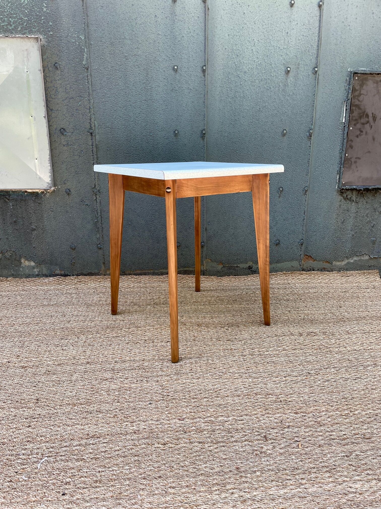 Formica dining table or desk and vintage wood