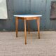Table à manger ou bureau formica et bois vintage