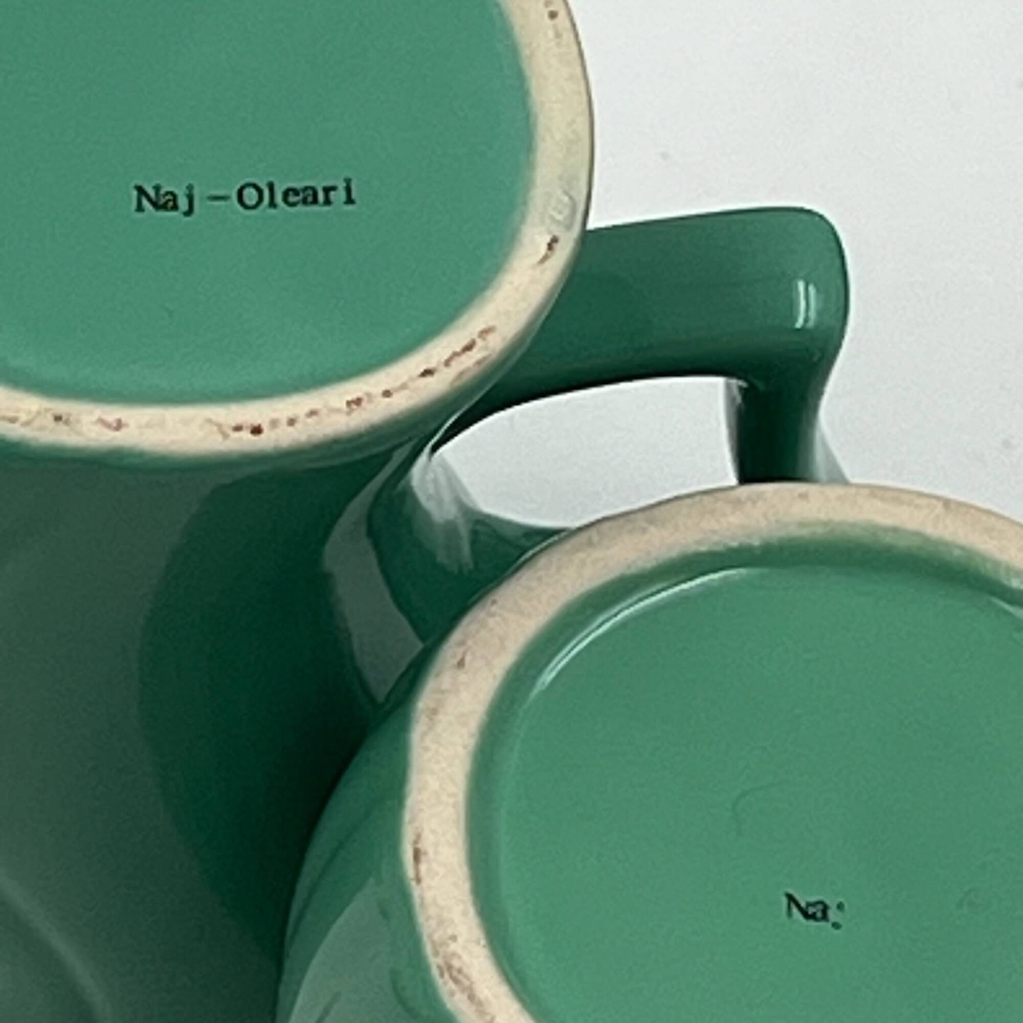 Vintage Memphis Naj Oleari Ceramic Tea Set by Massimo Iosa Ghini - 1980s