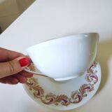 Cup and under cup R. Leclair, Limoges