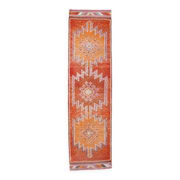 3x12 Rug For Hallway Vintage Runner Rug, 101x380Cm