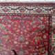 Handmade vintage Persian distressed Hamadan rug 128cm x 189cm, 1950s