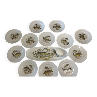 SOLOGNE PORCELAIN DISHES