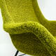 Yellow/Green Wingback Armchair by Miroslav Navratil for tone, 1960 s