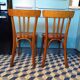 Paire de chaises de bistrot vintage