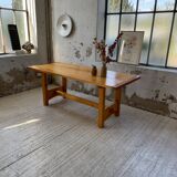 Mountain furniture table in pine 2m