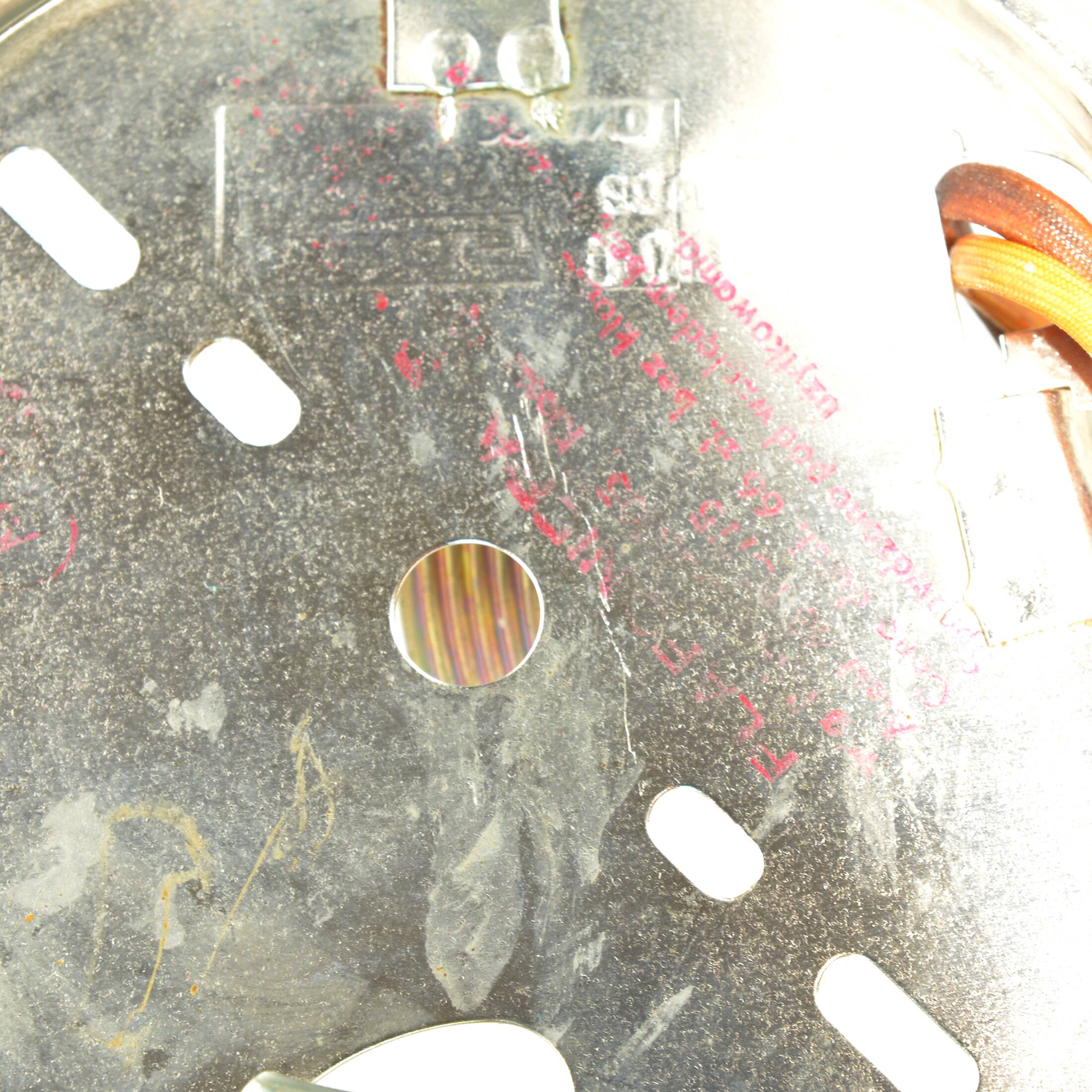 Pair of ceiling lamps type 16.s.002, polam-wilkasy, poland, 1970s.