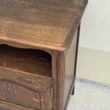 Antique 18th century oak jam jar