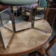 Miroir de barbier triptyque sur pieds 1930