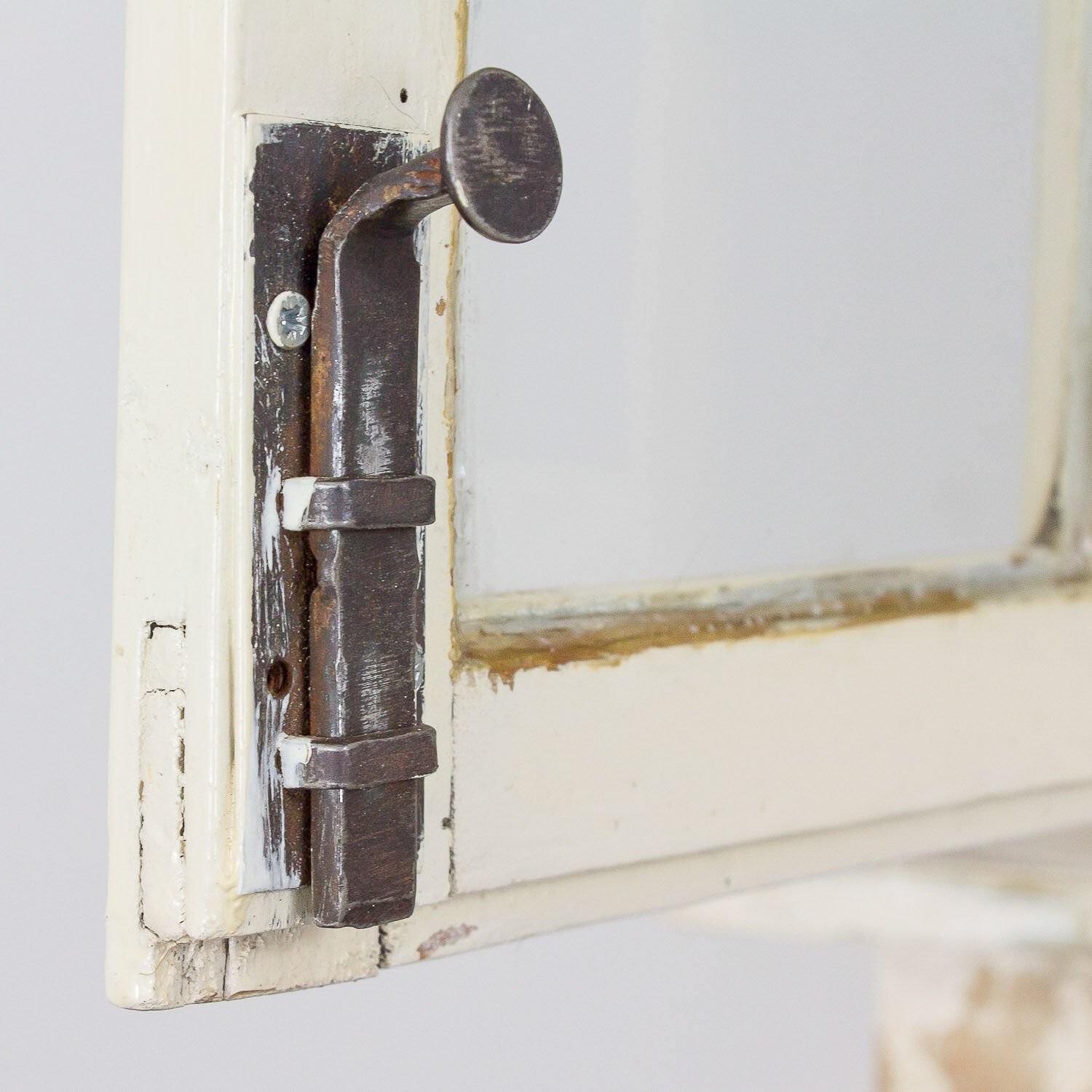 Antique cupboard vitrine