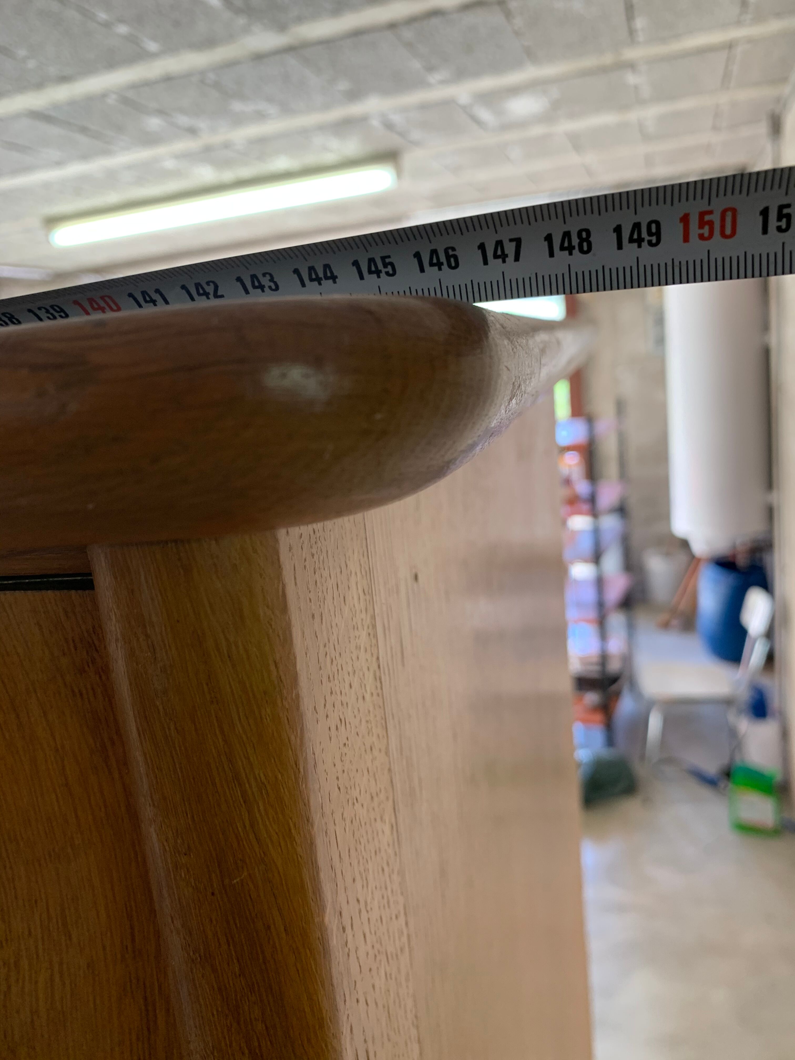 Laundry cabinet - oak closet in 50 years