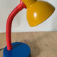 Lampe de bureau multicolore