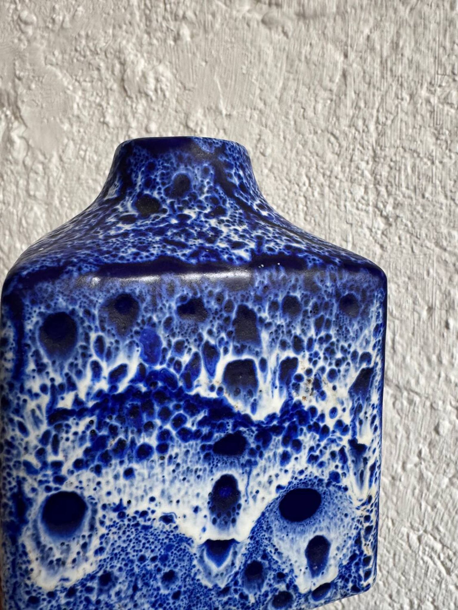 Vase carré ES Keramik, années 70