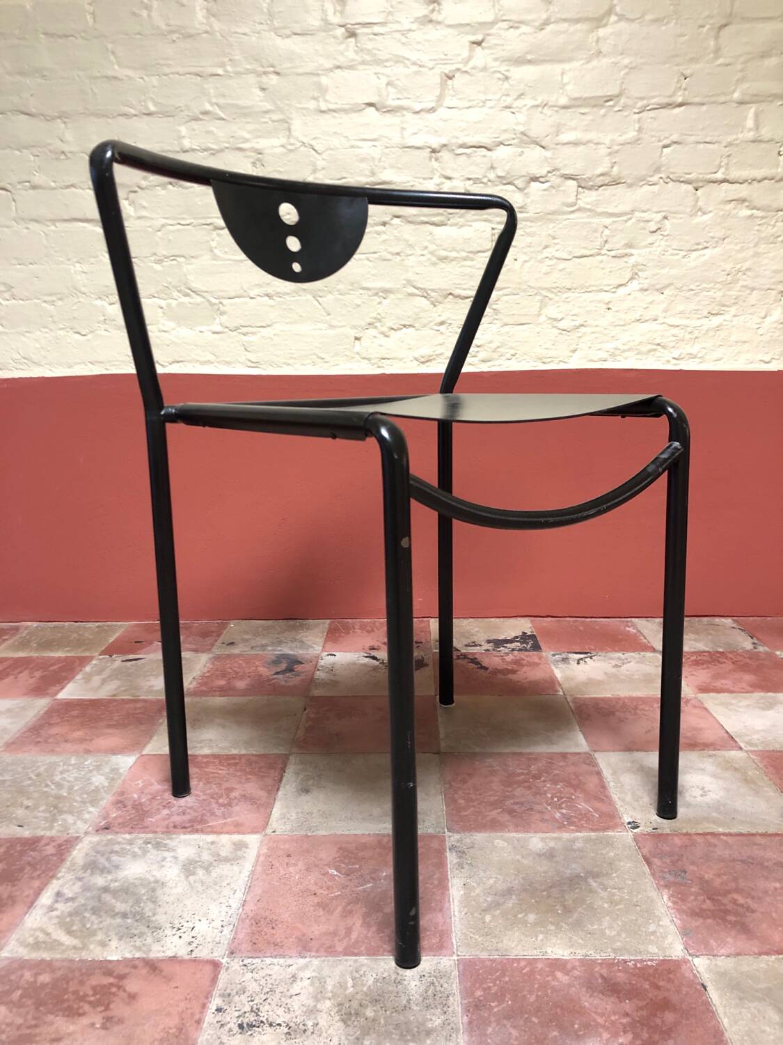 Vintage Italian Fly Line chair circa 1980