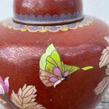 Chinese cloisonne ginger jar