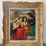 Gypsy musicians signed Nivert