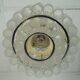 3-tier 1960s vintage mid century doria ice glass CHANDELIER with 45 glasses