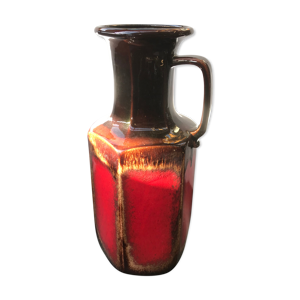 Vase avec anse céramique
