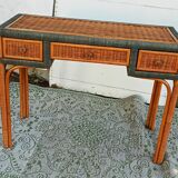 Rattan console
