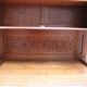 Imposing Neo-Renaissance oak sideboard, late 19th century.