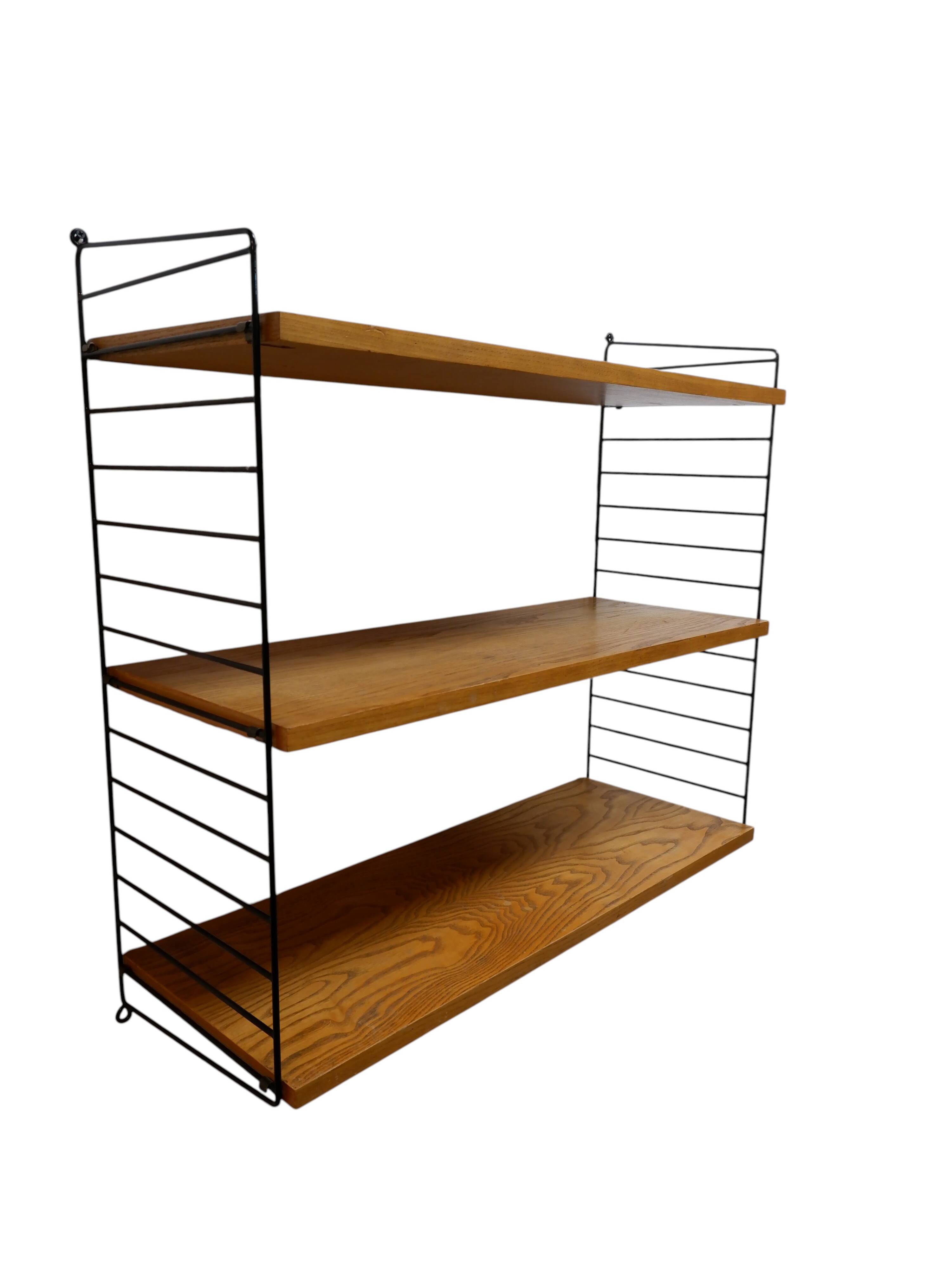 Nisse Strinning wall unit, 3 shelves